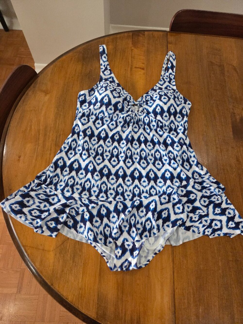 Beyond Control One Piece Skirted Swimsuit